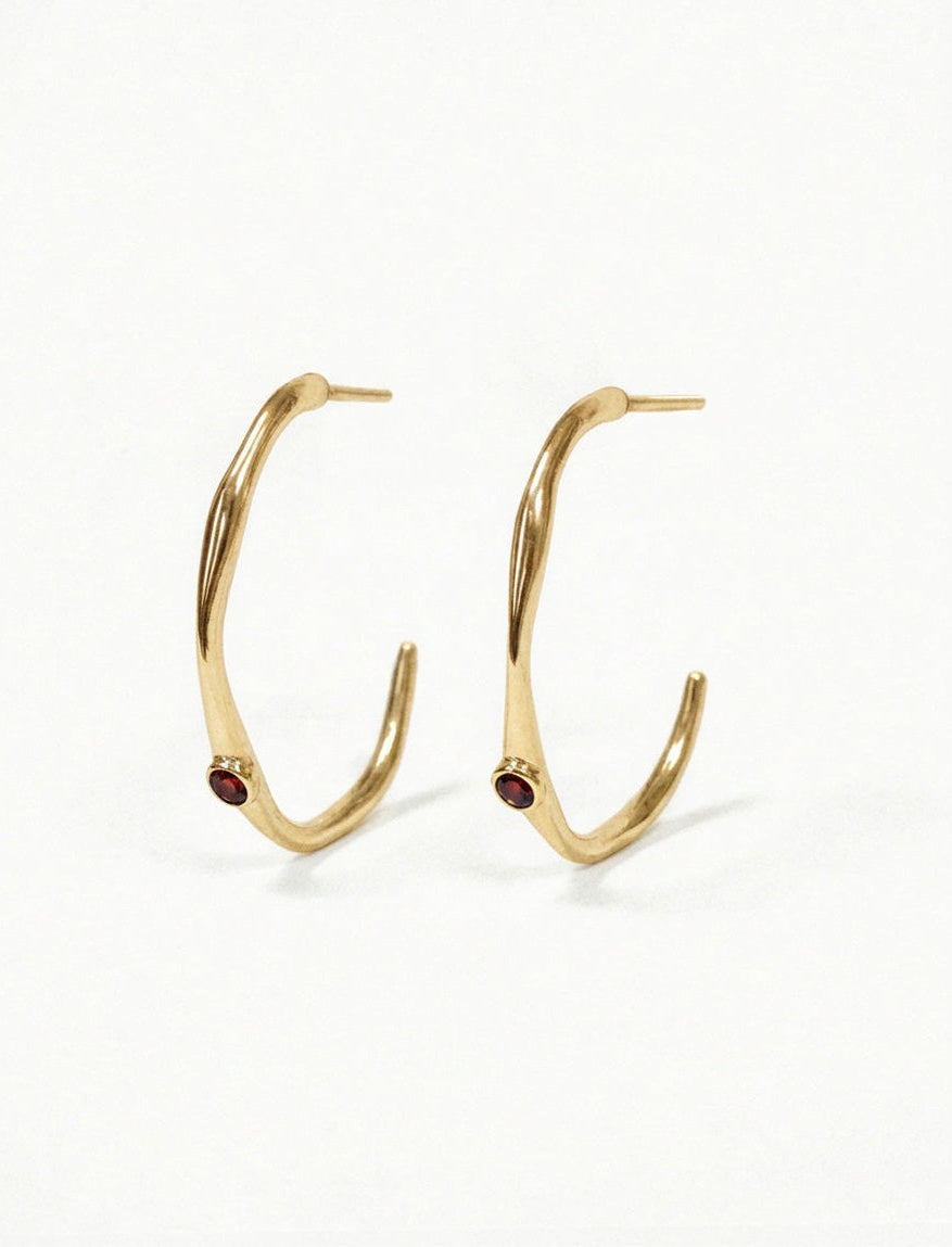 Garnet Havana Hoops